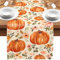 Lets Joy Ahornblätter Herbst Tischläufer, 40 x 180cm Mode Kürbisse Ahornblätter Herbst Tischläufer, Saisonnal Küche Tisch Dekoration, Party Tisch Thanksgiving Herbstzeit Dekoration