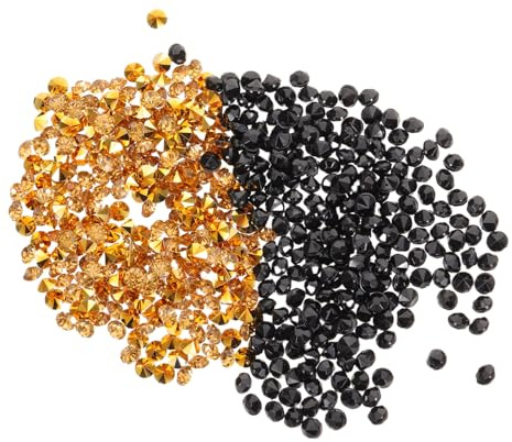 ABOOFAN 2paquete Gemas Decorativos Acrílicos Brillantes y Planos Para Centros De Mesa De Boda Adornos De Cristal Para Jarrones Decoración De Manualidades Para Bodas y Despedidas De