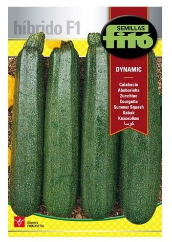 Semillas Fitó Calabacín Dynamic Híbrido