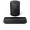 Hama SIRIUM3800ABT Soundbar-Lautsprecher 2.1 Kanäle, Schwarz, kabellos und kabellos, Soundbar (2.1 Kanäle, kabellos und kabellos)