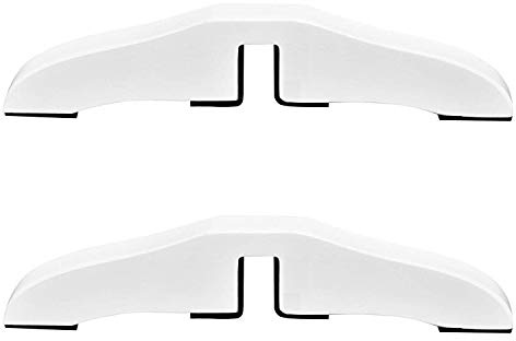 NXN-HOME Support Feet for 360 Degree Configurable Pet Gate Collection, White, A Pair