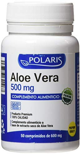 Polaris Aloe Vera 600Mg, 50 Comprimidos, 30 g
