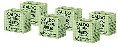 Aneto 100% Natural - Caldo de Verduras - caja de 6 unidades de 0,5 litros