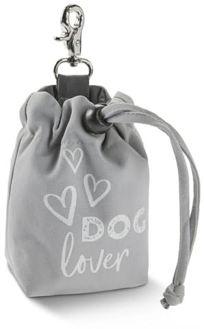 Wolters Happy Treat Bag Snackbeutel, Farbe:hellgrau
