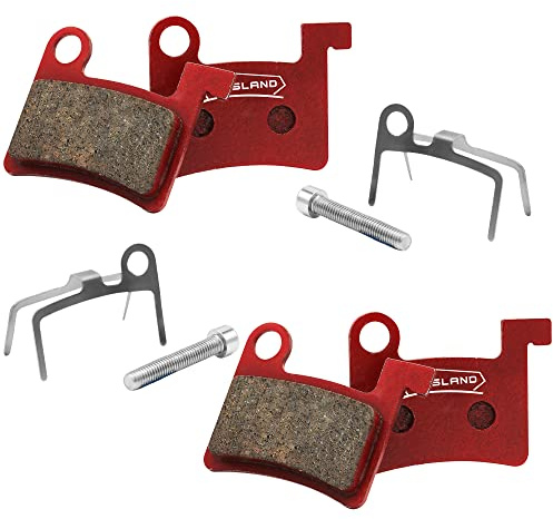 DYISLAND MT600 Plaquettes de Frein à Disque pour vélo électrique DYISLAND LD-200PLUS et LD4X-600 (Semi-métallique)