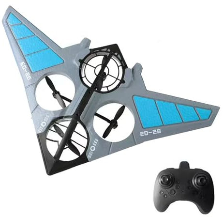 Goolsky RC Flugzeug, Ferngesteuertes Flugzeug RC Aeroplane Schaumstoff-Fernbedienungsdrohne, 2,4 GHz, ferngesteuertes Flugzeug, 360 ° Stunt-Rotation für Kinder