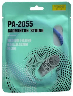 Badmintonsaite – Hochelastische Badminton- & Tennisschläger-Saiten | 10M professionelles Badmintonschläger-Zubehör, Fadendraht-Ersatz für Training