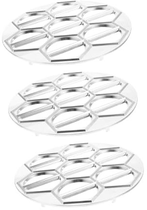 OUNONA 3pièces Machine à Raviolis Russe Presse à Boulettes De Moules Pour Pelmenis Et Vareniki Fabrication De Raviolis Faits Main