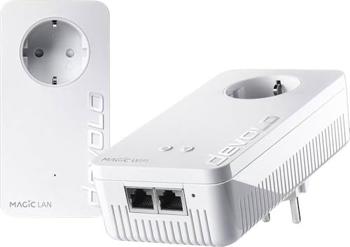 Devolo Magic 2 WiFi 6 Next Powerline Starter Kit 07188 Powerline, WLAN 2400MBit/s