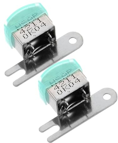 Angoily Accessoire Magnétophone Tête Magnétique à Cassette Métallique, Pièce Détachée pour Magnétophone à Cassettes Stéréo, pour Utilisation en Studio et Enregistrement à Domicile