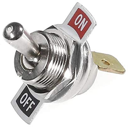 INTERRUPTEUR UNIVERSEL METAL CHROME TRONCONNEUSE TAILLE HAIE TONDEUSE MOTOCULTEUR