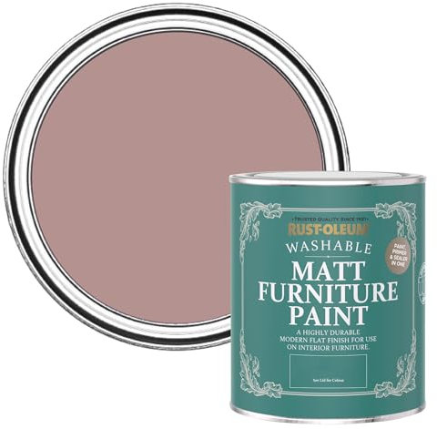Rust-Oleum Pink Furniture Paint in Matt Finish - Heartfelt 750ml