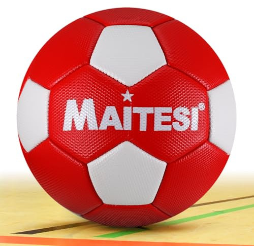 KWJEIULSOQ Handball Größe 2, Unisex Jugend Hand Ball, Strapazierfähig und Griffig Select Handball Größe 2 Trainings- und Spielball für Kinder Jugend und Erwachsene