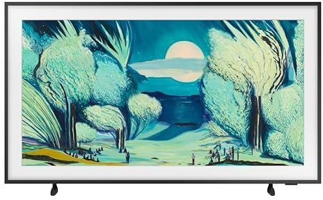 Samsung TV 43 Pulgadas The Frame LS03F 4K Smart TV, Galería de Arte con Display Mate, Marcos Intercambiables, 100% Volumen de Color con Quantum Dot y Cable Casi Invisible con One Connect