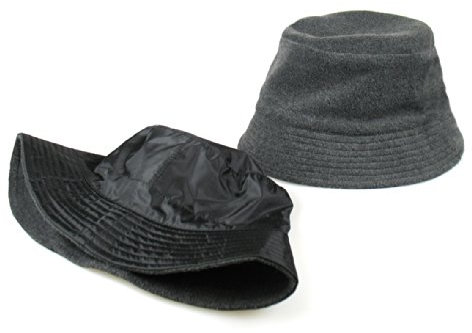 Wendbarer Bob, warm und wasserdicht (Fleece/Nylon)