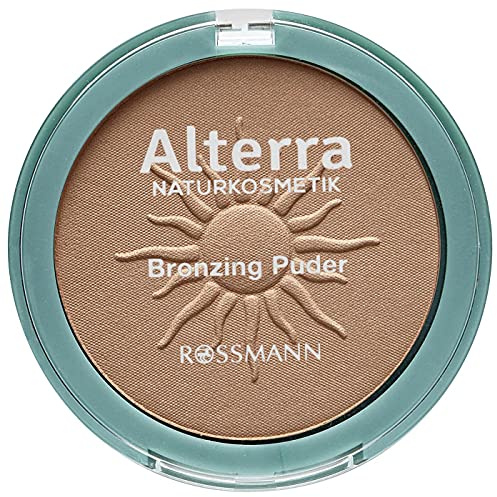 Alterra Poudre bronzante 1 x 9 g pour un hâlé., avec grenade bio et aux extraits d'avocat bio extrak, cosmétique naturel
