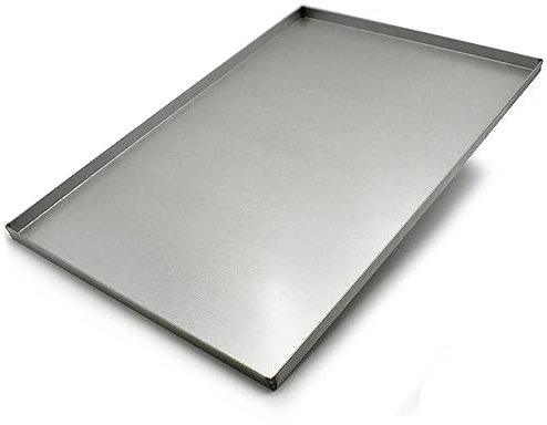 Erre4M Bandeja de horno en diferentes tamaños y alturas, bandeja de horno de chapa aluminizada (60 x 40 cm, 4)