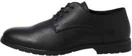 JACK & JONES Homme Jfwderek Derby Chaussures à Lacets, Anthracite, 45 EU