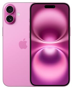 Apple iPhone 16 Plus 512 GB: 5G Mobile phone with Apple Intelligence, Camera Control, A18 Chip and a Big Boost in Battery Life. Works with AirPods; Pink