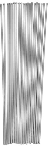 HARFINGTON 50 Stück Entkalkungsnadeln, 2 mm x 17,8 cm, Manganstahl, Ersatznadeln für Nadelentrommer, Luftnadelentrommer, Armaturen, flache Spitze zum Entfernen von Rost, Farbe, Schweißschlacke