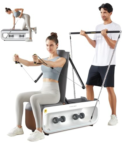 Banc de Poids Réglable, Banc de Fitness Pliable pour Banc d'entraînement de Force d'entraînement de Corps Complet pour équipement de Gymnase à la Maison