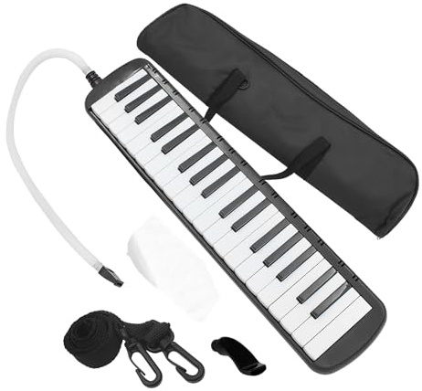 Melodica - Set di 37 tasti con 37 tasti, strumento musicale per bambini, tastiera musicale musicale per bambini, per pratica