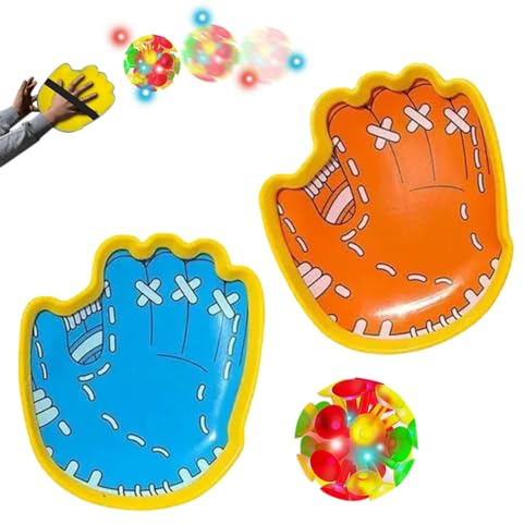 baabeash Jeu de balle Prenez e - Set sportif avec lumières pour piscine été et plage, jeux interactifs plage jardin piscine parc cour voyage cadeau enfants garçons adultes