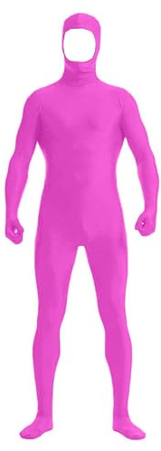 Générique Deguisement Seconde Peau Costumes d'halloween pour Adultes Combinaison Intégrale Invisible, Costume Complet en élasthanne xtensible, Couleur Unie, Tenue de Cosplay, Fête de Performance