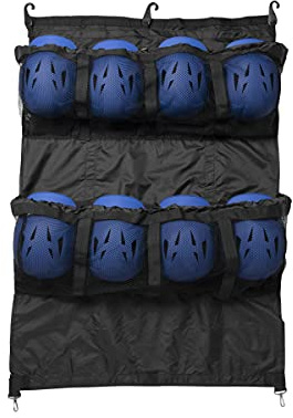 Champro Fence/Carry Bag, 8 Helmets (Black)