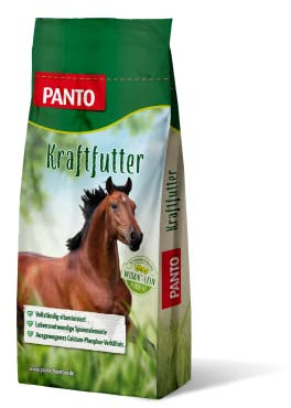 PANTO Formel E Pferdefutter 25 kg – Allroundpellet für die Krippenfütterung, Krippenfutter mit Allen wichtigen Vitaminen & Spurenelementen, Pelletfutter 5mm