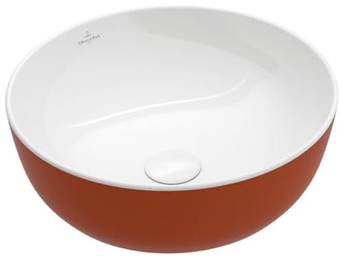 Villeroy & Boch Artis Aufsatzwaschtisch 430mm, ohne Überlauf, 417943BCW8, Farbe: Rust