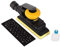 MIRKA 8991500111 3676 schwingschleifer OS 383CV 70x198mm, Gelb