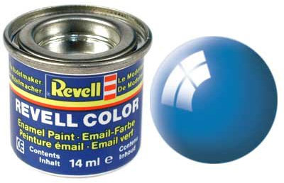 Revell Enamels 14ml Light Blue Gloss Paint by REVELL ENAMELS