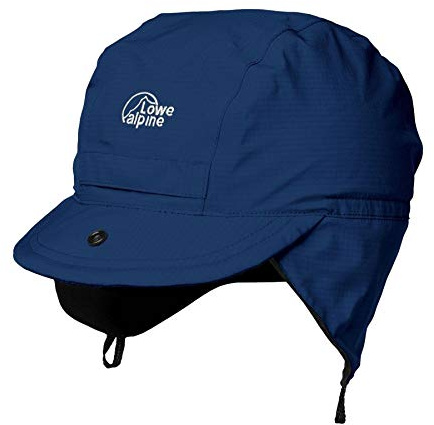 Lowe Alpine Classic Mountain Cap - Lightweight Fleece Hat with Ear Flaps for Hiking & Mountaineering - Ink - Medium