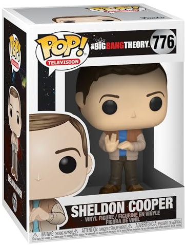 Funko POP! TV: Big Bang Theory-Sheldon Cooper - Collectable Vinyl Figure - Gift Idea - Official Merchandise - Toys for Kids & Adults - TV Fans - Model Figure for Collectors and Display
