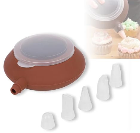 Saccapoche Professionali per Materiale in Silicone Kit Pasticceria Antiscivolo Antishock Impermeabile e Termoisolante 40~230°C Riutilizzabile Tappetino da Forno per Macarons Decorazioni Torte(1 pezzo)