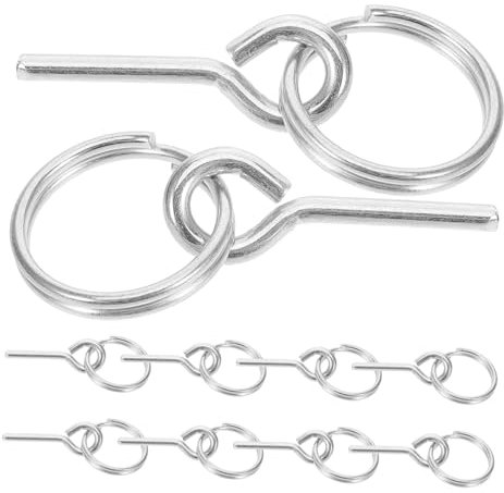 WHAMVOX 10stücke Zeltstifte Aus Faserverbindungsmaterial Zeltstangen-verbindungsstifte Für Camping-Outdoor-aktivitäten Praktische Seil-verbindungsstifte Langlebige Und Leichte Zeltzubehör-