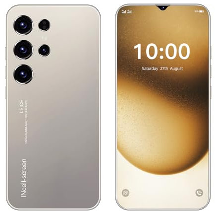 Fine Life Pro Sblocca telefono, schermo da 6,3 pollici, smartphone 4G-LTE FDD TDD, doppia fotocamera, 2GRAM, 16GROM, espandibile 128GB, doppia SIM card, adatto per utenti principianti (3, grey)