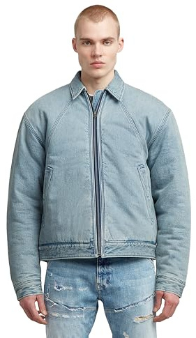 G-STAR 8721136008785 A-line - Giacca imbottita, Multicolore (Sun Faded Pacific Blue D27687-D788-H466), M