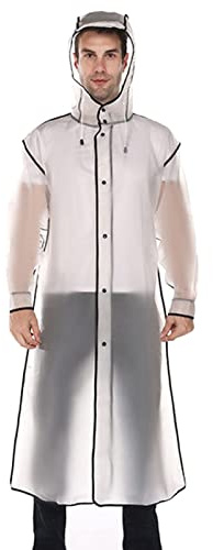 Générique Poncho Pluie Homme Impermeable Femme Veste De Vêtements Moto Cape Velo Vestes Coupe-Pluie Randonnée Vetement Habit Imperméable Tenue Imperméables Rain Coat Capuche Coupe Avec
