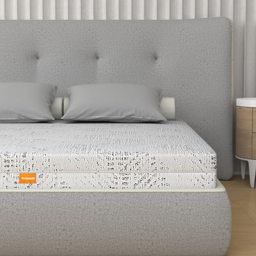 MiaSuite Materasso Ibrido 120x200 Alto 25 cm, Molle Insacchettate e Memory Foam - Sfoderabile, Ortopedico, Ergonomico, Supporto Colonna Vertebrale - Dispositivo Medico, Made in Italy | Vitalize Hybrid
