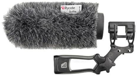 Rycote 033342 Classic Softie Microphone Windshield Kit for Rode NTG1, NTG2, NTG4 And Sennheiser MKE600 Black