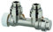 TA Heimeier 3851-02.000 Thermostat-Ventilunterteile Multilux für Zweirohrsyst Eckf Innengewinde R 1/2 Zoll