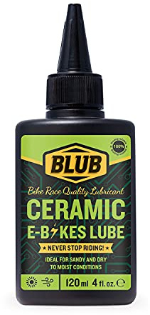 BLUB E-bike Ceramic Lube 120ml | grasa cadena bicicleta E bike y Componentes Eléctricos | Kit Bici Eléctrica, Kit Ebike | aceite cadena bicicleta mtb Eléctrica - cera bicicleta cadena