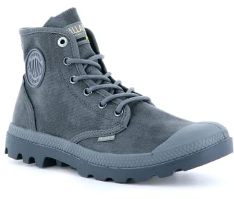 Palladium Blandade Pampa Hi Organic II sneakerstövlar, Färg: blå, 37 EU