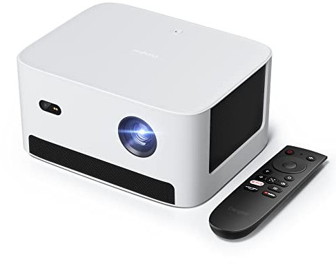 Dangbei Neo DLP Projector 1080P Full HD, 540 ISO Lumens, Official Netflix, Auto Focus & Keystone, Dolby Audio, 120 Screen, Mini Smart Projector with Wi-Fi & Bluetooth for Home Cinema and Office Use