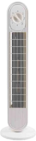 CFG Ventilatore a torre 3 velocità 45W oscillazione EV111 maniglia per trasposrto display manuale leggero e silensioso