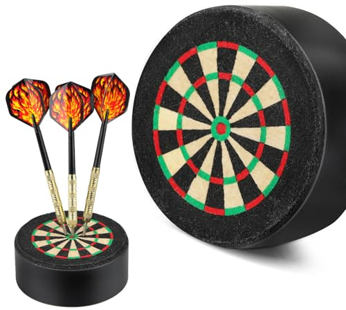 Sisal Dart Halter, Heavy Duty Dartpfeile Halterung Display Dartpfeil Ständer Mini Darthalter Dartständer, Tragbares Darts Rack Pfeil Aufbewahrung Holder Geschenke für Dartfans Dartspieler Männer