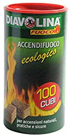 Diavolina Accendifuoco Ecologico Pz.100
