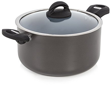 Tour t80304 cerasure Faitout Revêtement Céramique, 5 l – Graphite